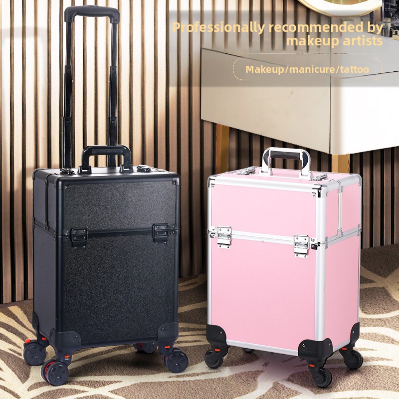 Beauty & Makeup Katia Di Paola - Professional Nail Art Case Rolling Makeup
