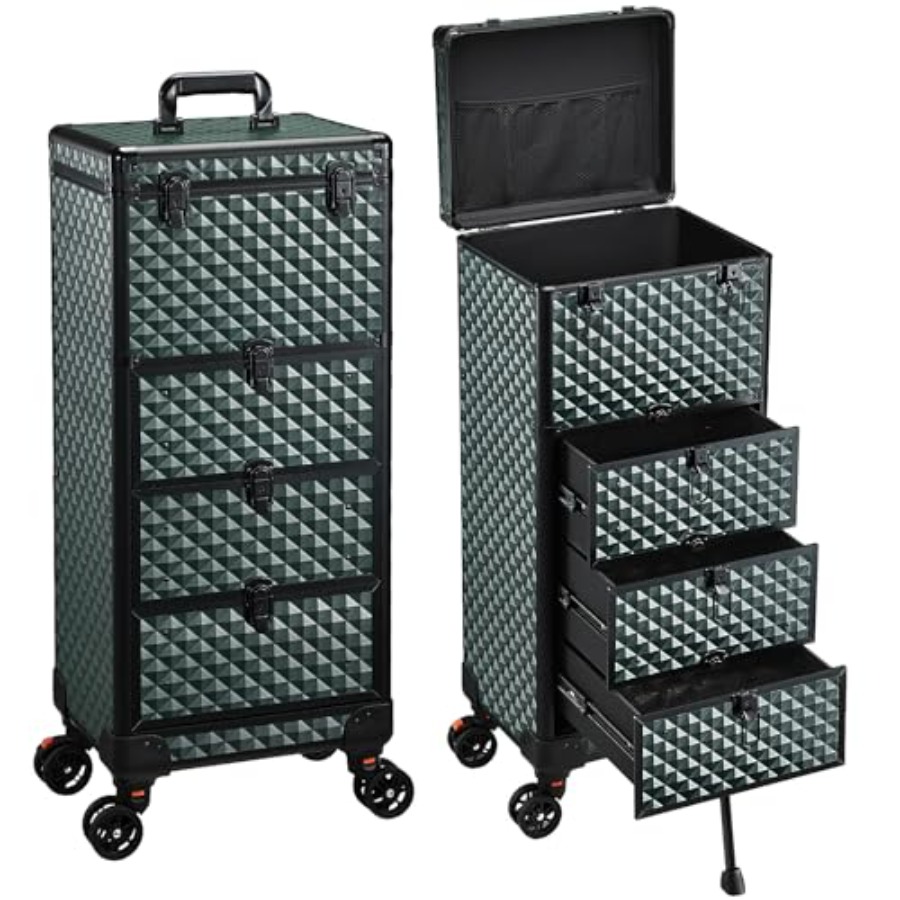 Beauty & Makeup Katia Di Paola - Nail Trolley Cart with 3 Drawers