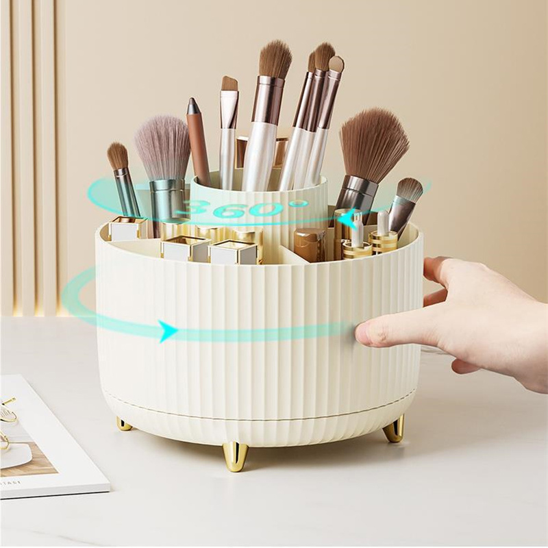 Beauty Kiss Makeup - 360° Rotating Makeup Brush Holder Cosmetic