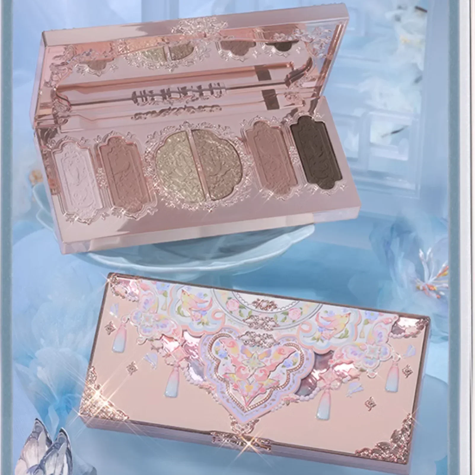 Beauty Book Makeup Kit - Flower Knows Butterfly Cloud Collar Collection