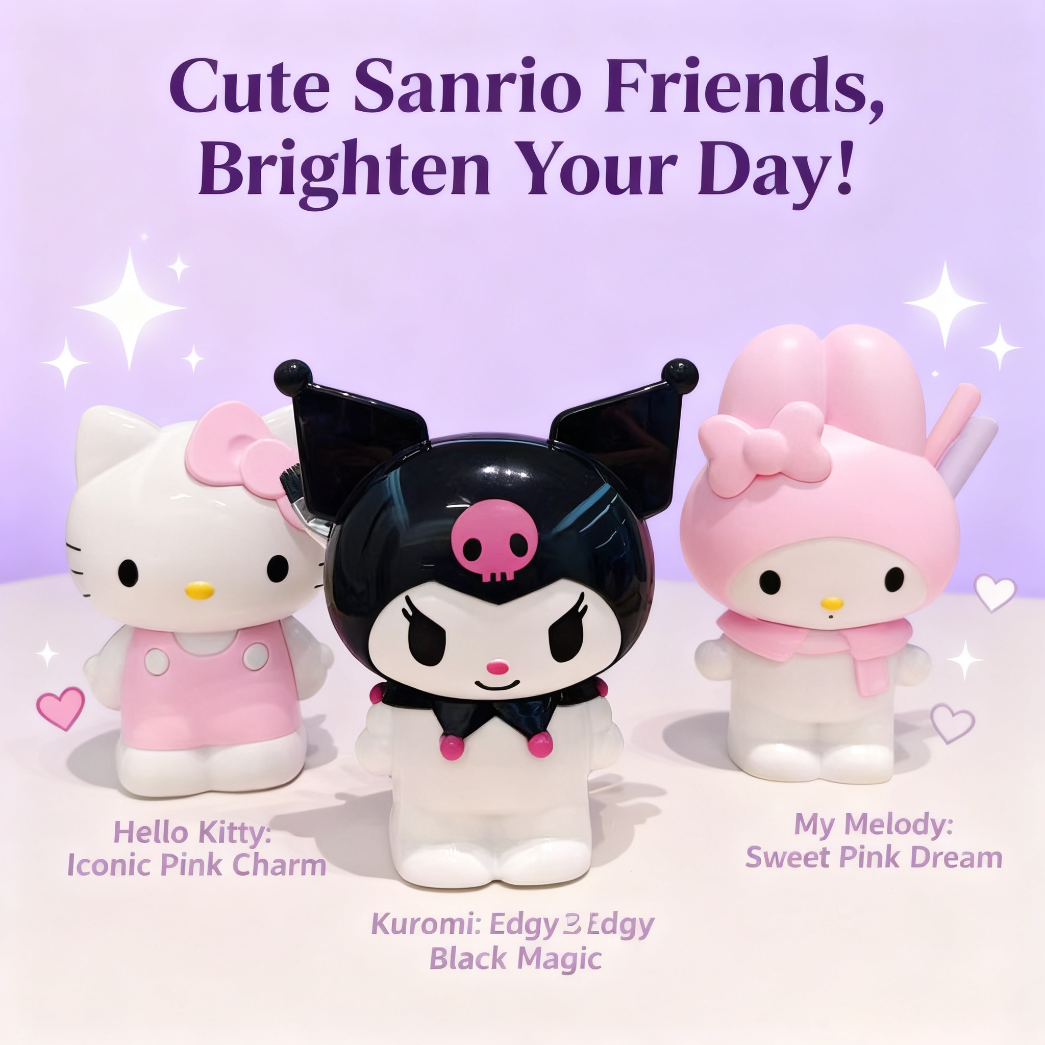Beauty Makeup Brands - Sanrio Kuromi Hello Kitty Makeup Brush
