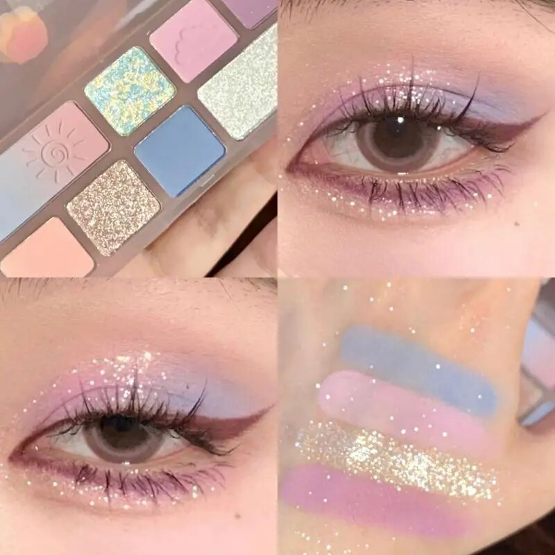 Beauty Book Makeup Kit - DIKALUAutumn and Winter Orange Eyeshadow Small