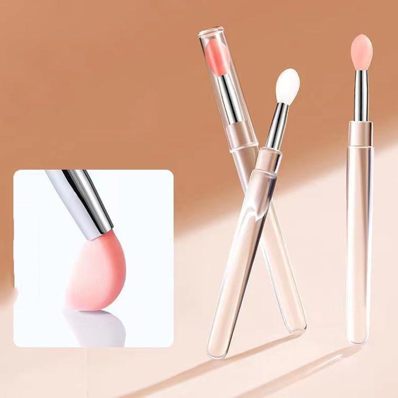 Beauty Makeup Brands - 3pcs Portable Mini Silicone Lip Brush