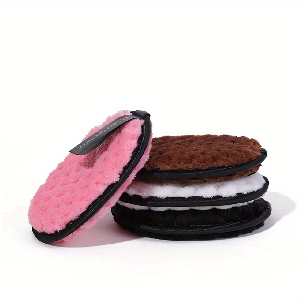 Kiss Beauty Makeup Remover - 3-Pack 6-Pack Ultra-Absorbent round Face Washing
