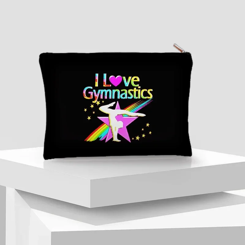 I Love Gymnastics Zipper Pouch - Beauty Kiss Makeup recensie en prijs