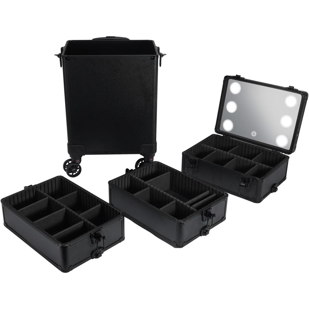 4-in-1 Makeup Train Case with  - Beauty & Makeup Katia Di Paola recensie en prijs