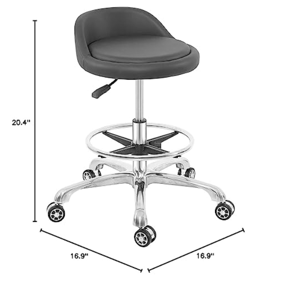 Rolling Stool Adjustable Draft - Beauty & Makeup Katia Di Paola recensie en prijs