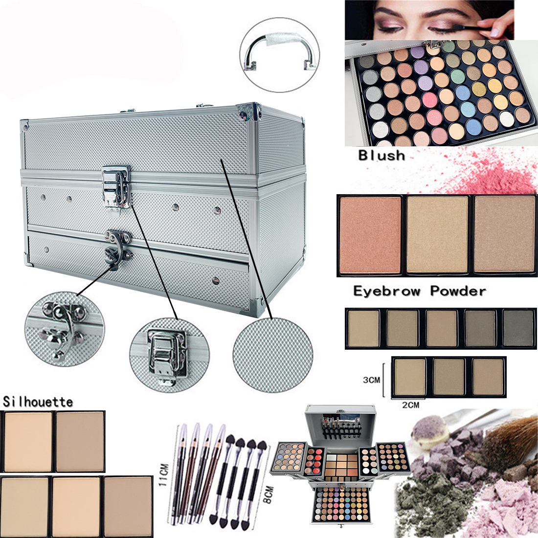 132 Color Makeup Gift Kit Full - Beauty Book Makeup Kit recensie en prijs
