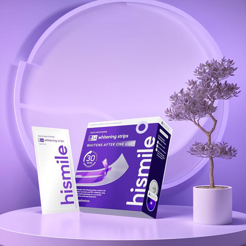 Purple Teeth Whitening Strips  - Teeth Whitening Strips recensie en prijs
