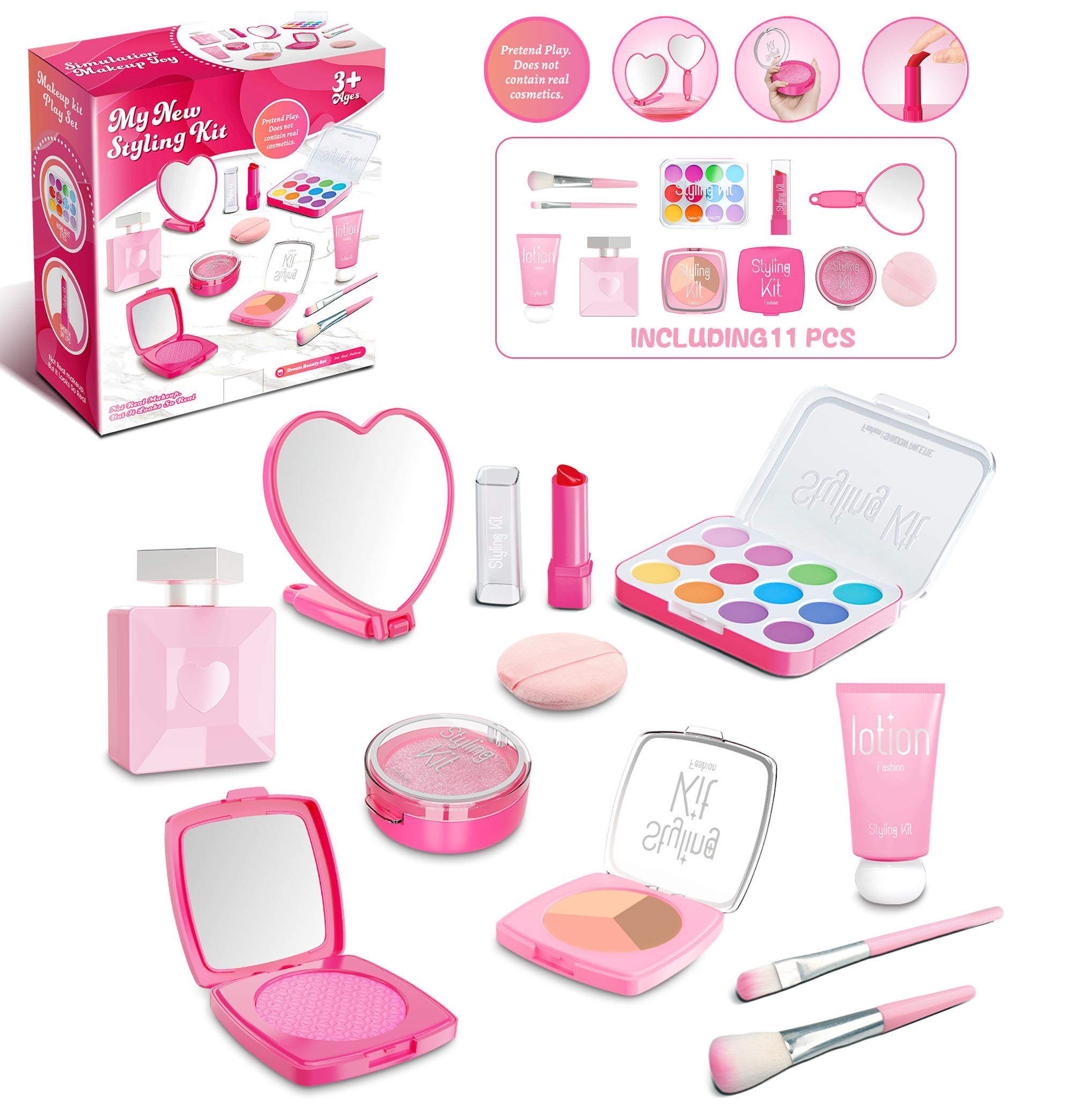 Play Makeup Toys, Simulated Co - Beauty Kiss Makeup recensie en prijs