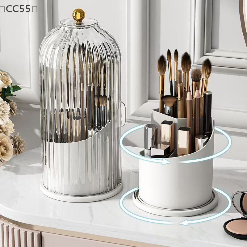 〔CC55〕360° Rotating Makeup Bru - Beauty Kiss Makeup recensie en prijs