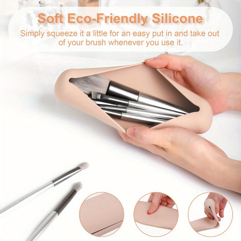 Travel Makeup Brush Holder,Sil - Makeup Beauty Ro recensie en prijs