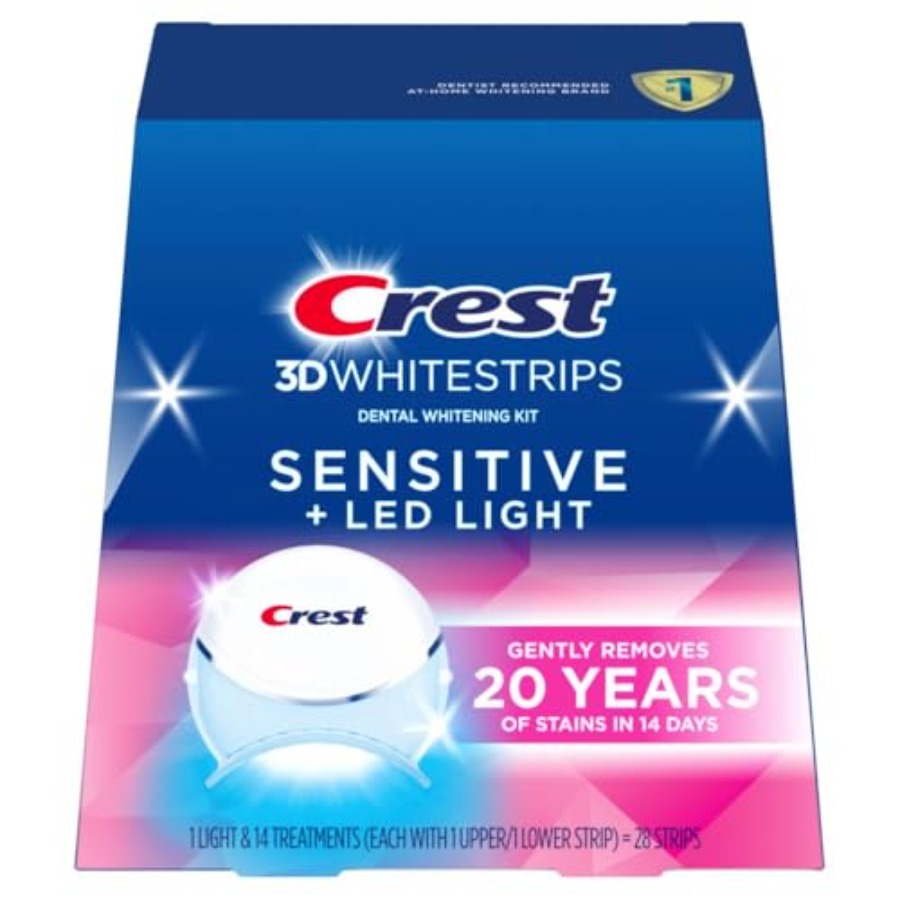 Crest 3D Whitestrips Sensitive - Teeth Whitening Strips recensie en prijs