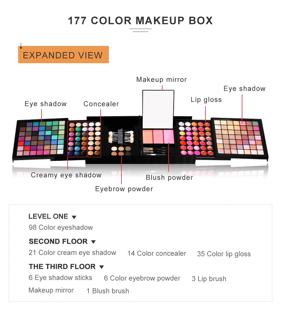 New Multi-function Makeup Kit  - Beauty Book Makeup Kit recensie en prijs