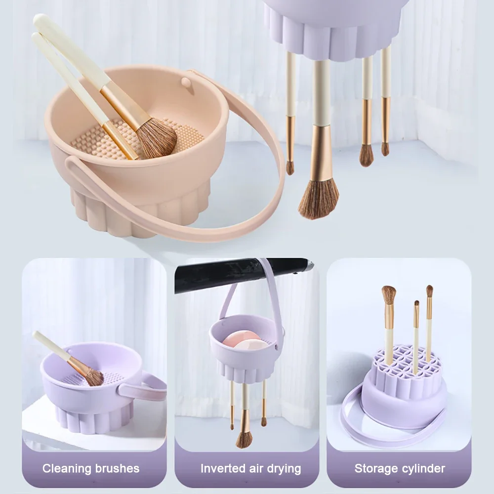 1PC Silicone Washing Bowl Make - Beauty Makeup Brands recensie en prijs