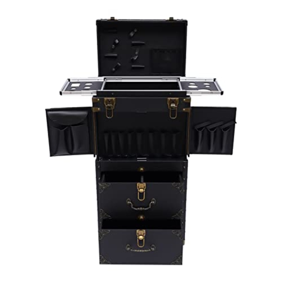 Rolling Lockable Makeup Train  - Beauty Makeup Salon recensie en prijs