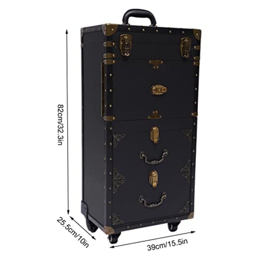 Rolling Lockable Makeup Train  - Beauty Makeup Salon recensie en prijs