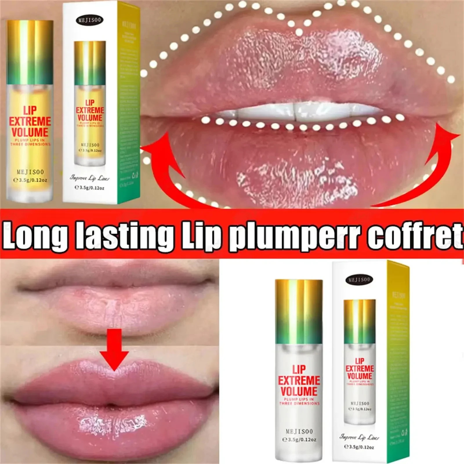 Instant Volumising Lip Plumper - Beauty Kiss Makeup recensie en prijs