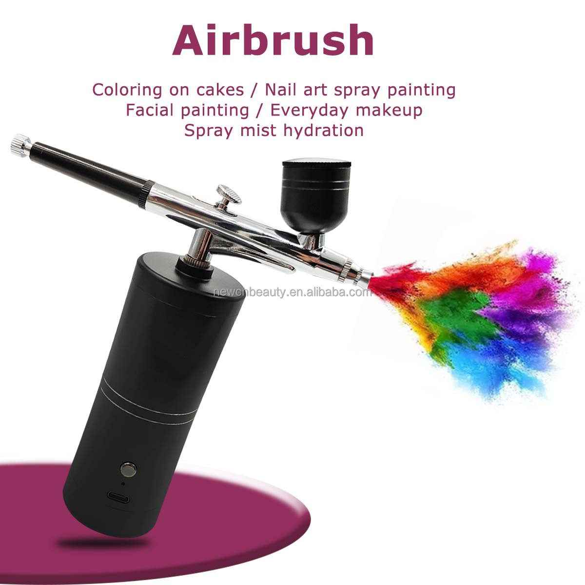Cordless Airbrush Kit with Com - Makeup Beauty Ro recensie en prijs
