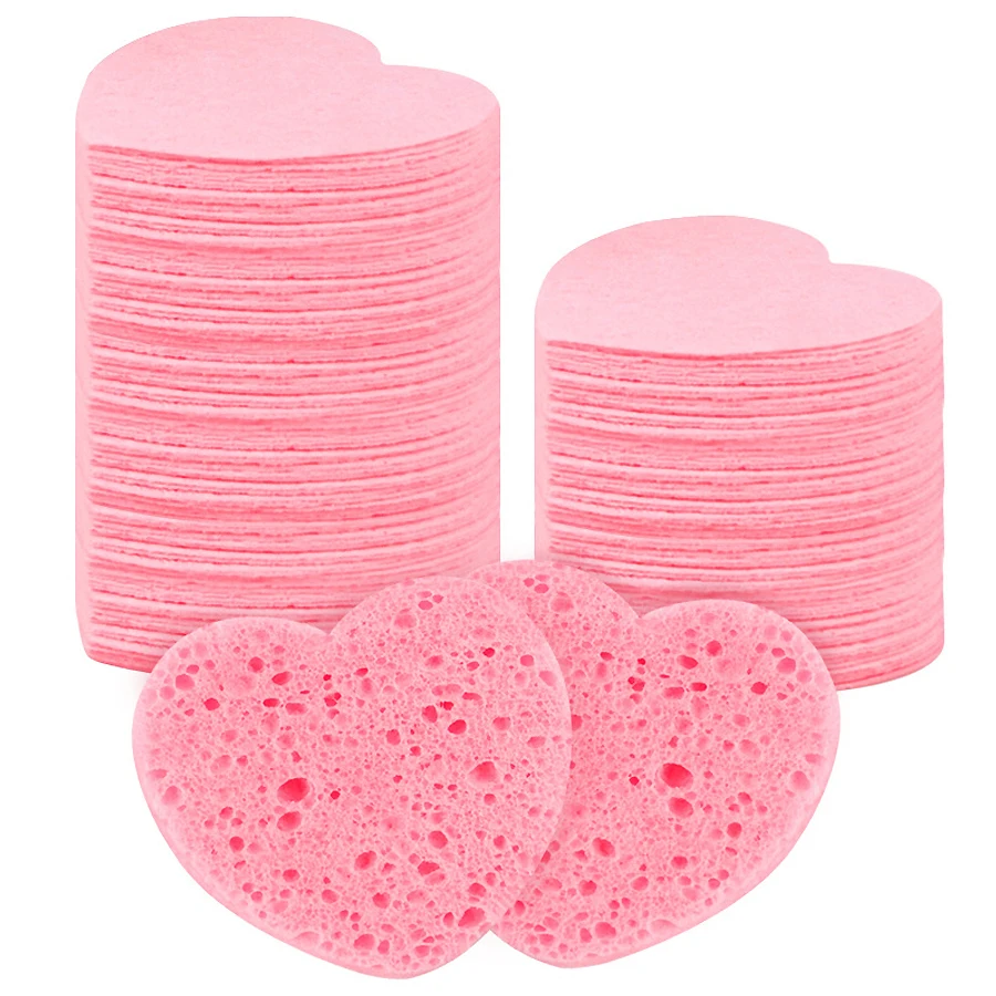 10Pcs Cellulose Face Sponge Co - Kiss Beauty Makeup Remover recensie en prijs