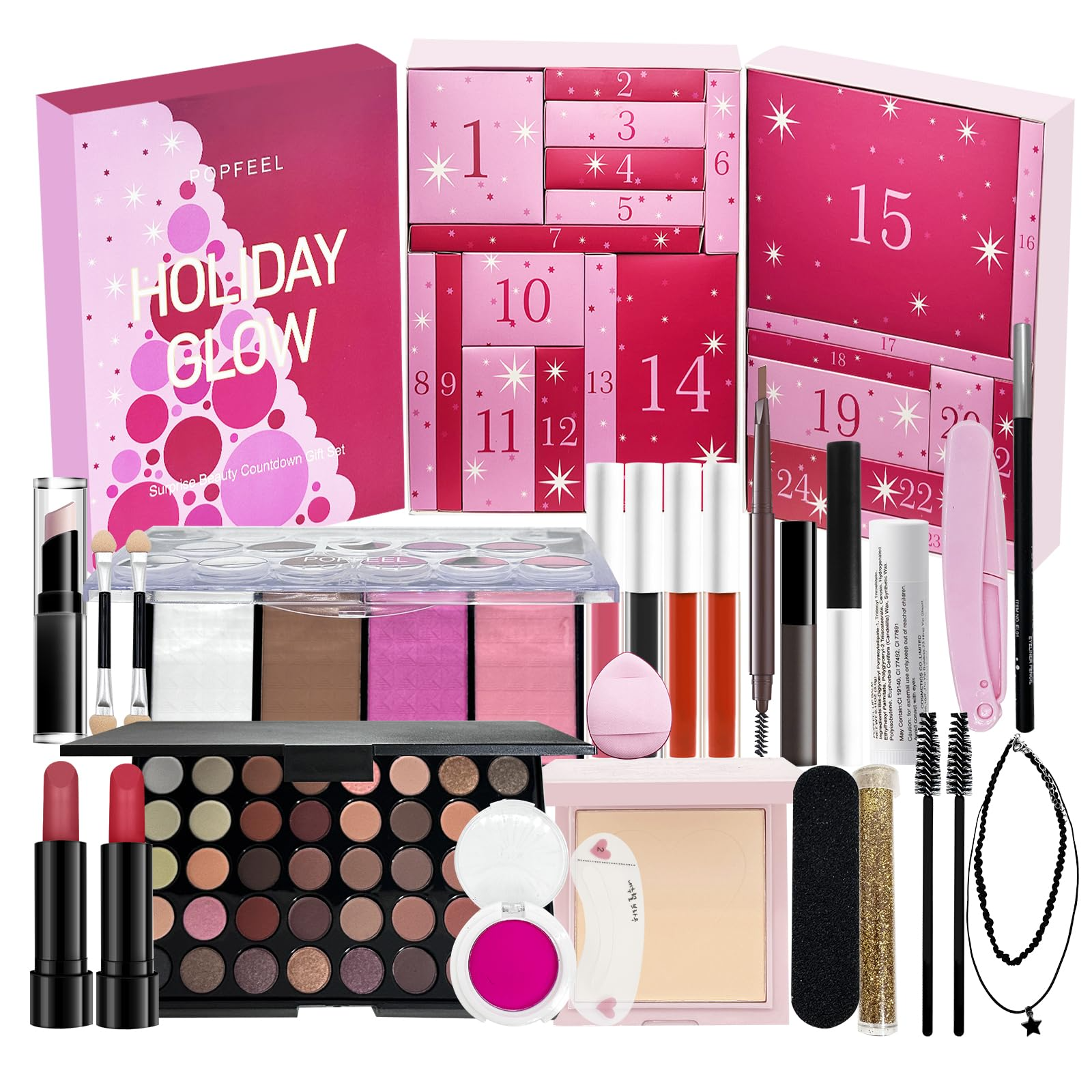 2025 Christmas Countdown Makeu - Beauty Makeup Advent Calendar 2025 recensie en prijs