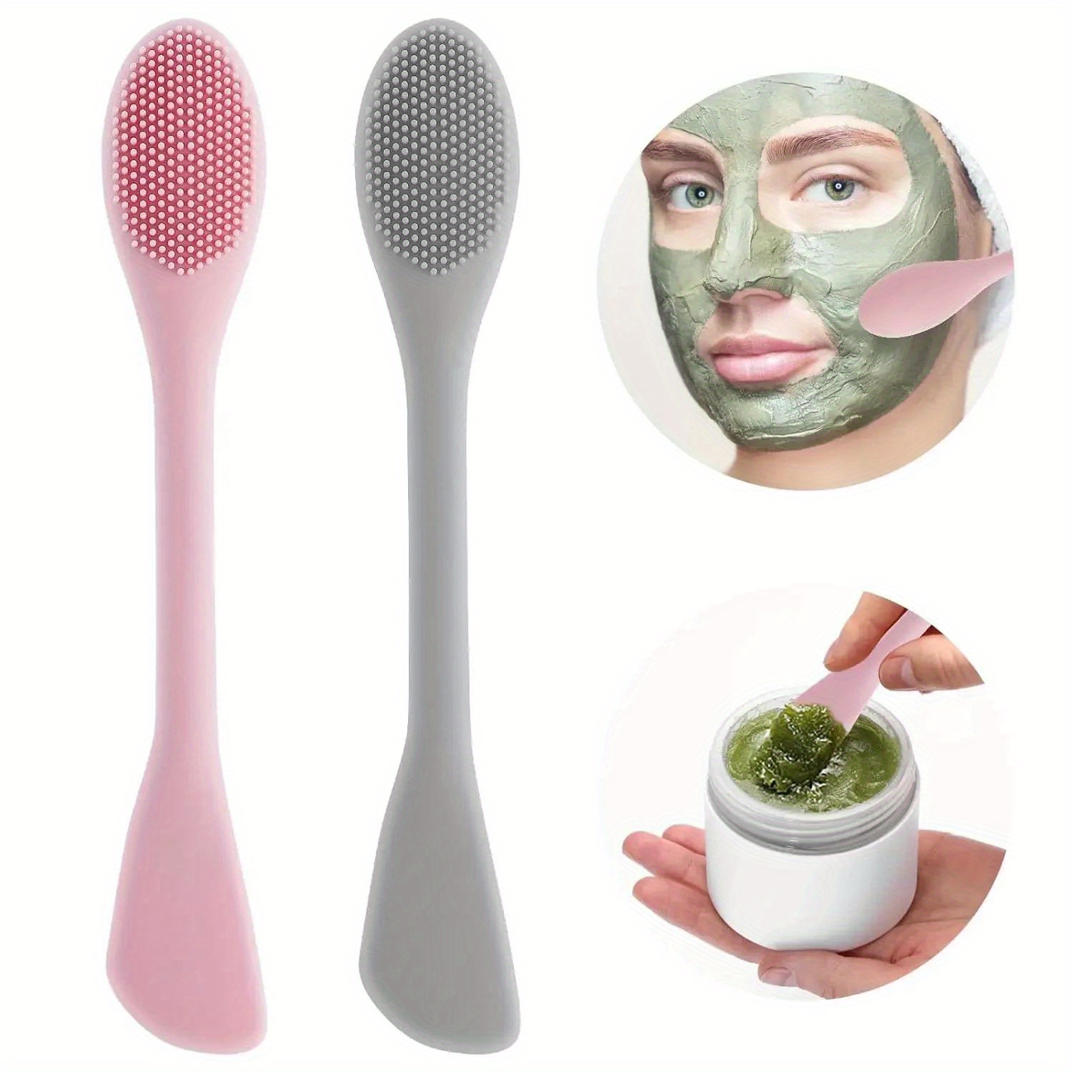 Double Head Facial Mask Brush  - Makeup Beauty Ro recensie en prijs