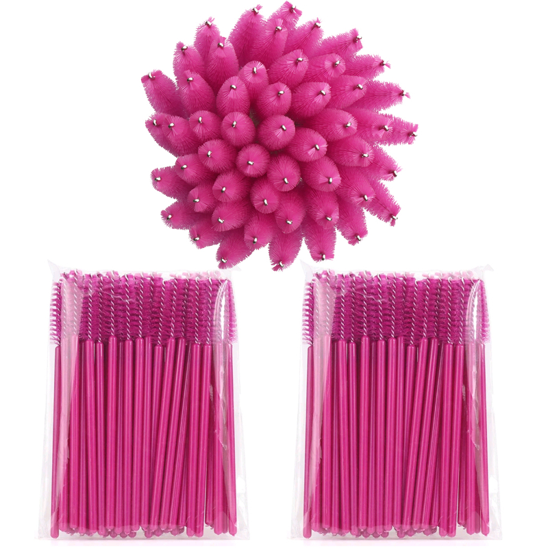 100pcs Disposable Eyelash Brus - Beauty Makeup Brands recensie en prijs