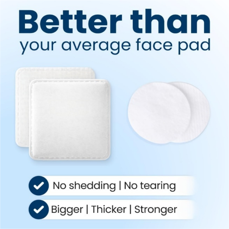 100pcs Large Cotton Pads for M - Kiss Beauty Makeup Remover recensie en prijs