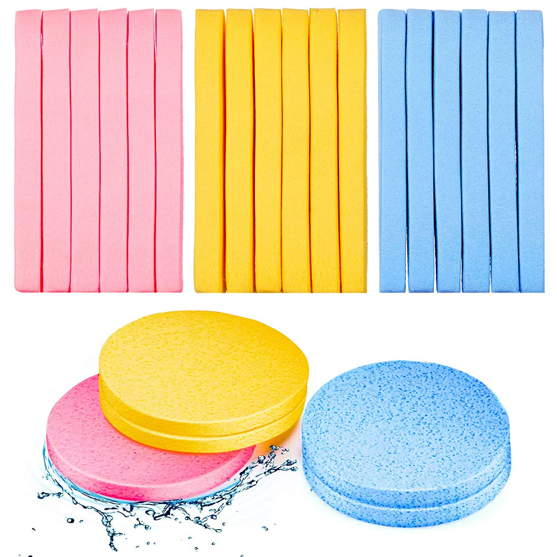 12Pcs Compressed Facial Sponge - Kiss Beauty Makeup Remover recensie en prijs