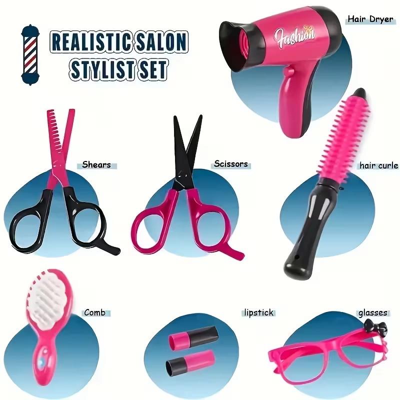 17Pcs Girls Beauty Salon Set M - Makeup Beauty Makeup Game recensie en prijs