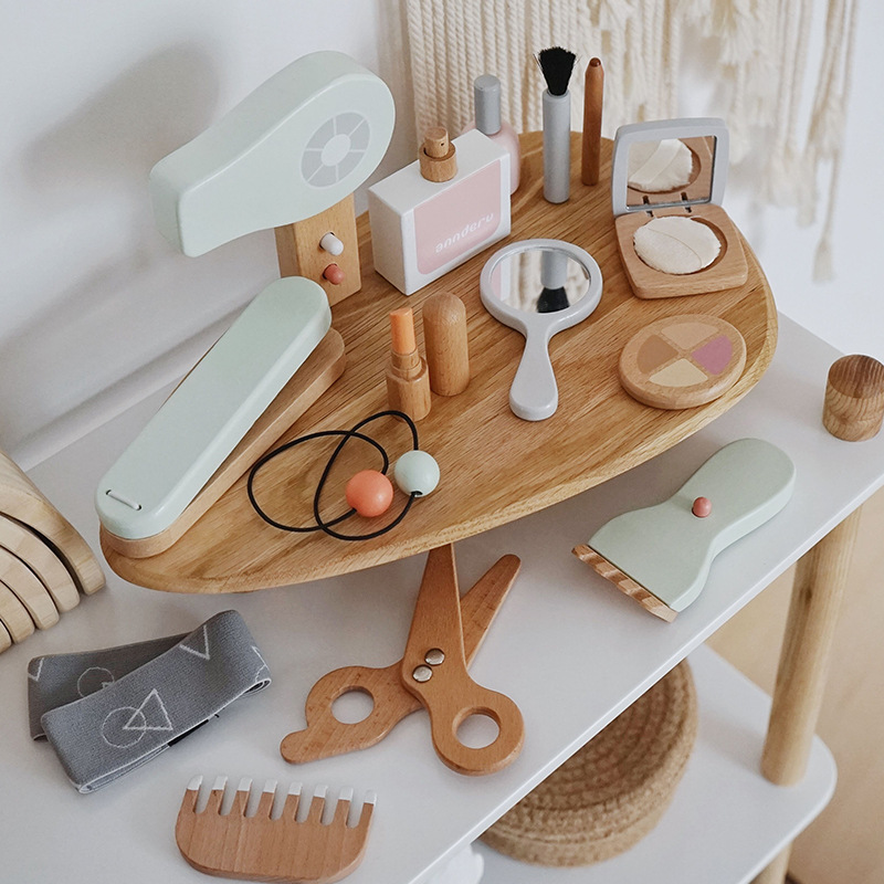 New Children Wooden Simulation - Makeup Beauty Makeup Game recensie en prijs