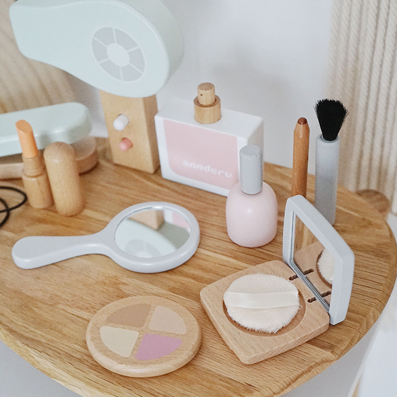 New Children Wooden Simulation - Makeup Beauty Makeup Game recensie en prijs