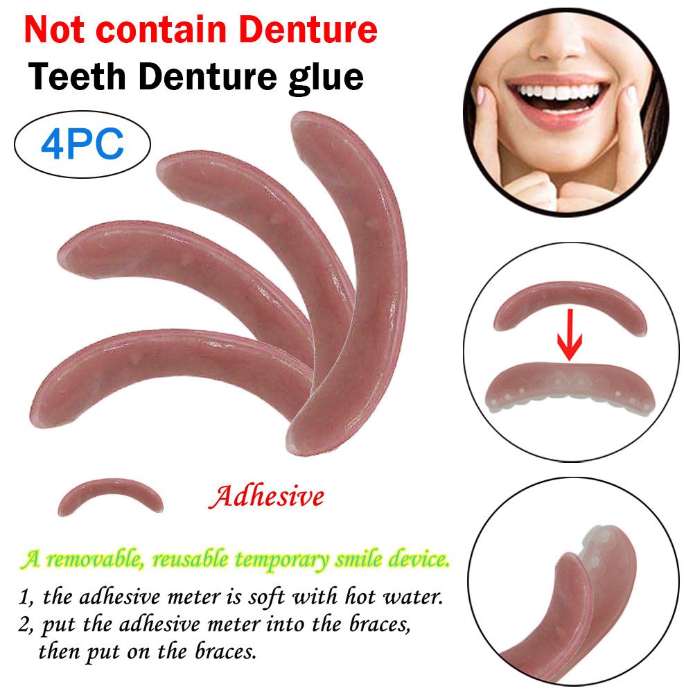 4/8 Pcs Whitening Braces Adhes - Teeth Whitening Strips recensie en prijs
