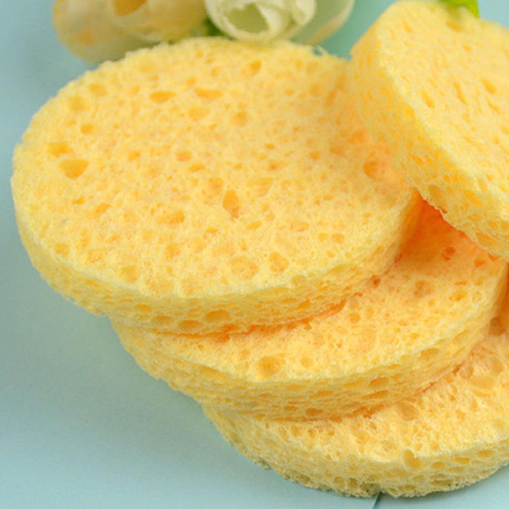 10pcs 6-9cm Yellow Face Round  - Kiss Beauty Makeup Remover recensie en prijs