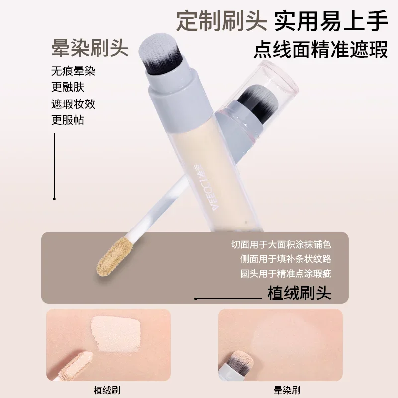 VEECCI Concealer Covers Facial - Kiss Beauty Makeup Remover recensie en prijs
