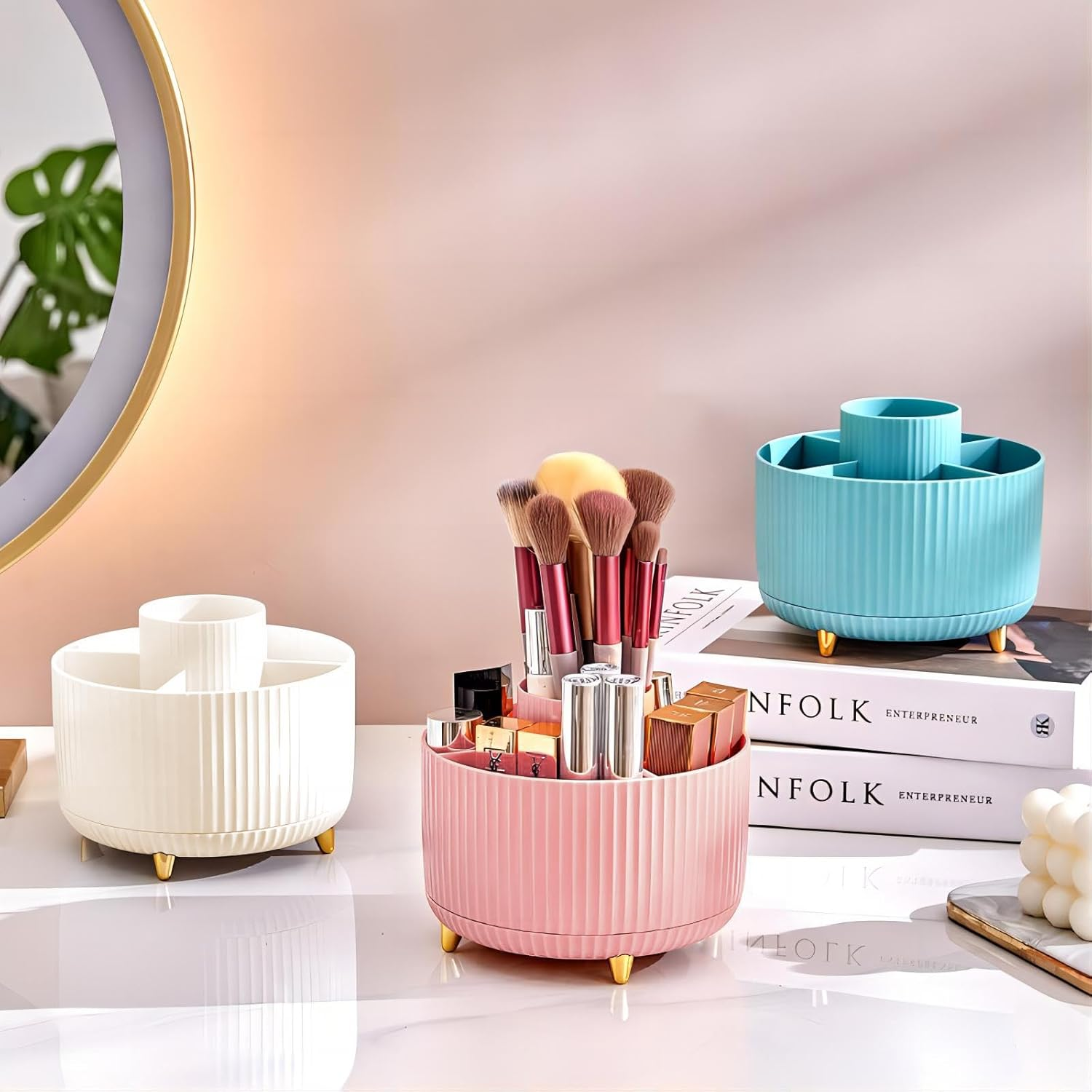 360° Rotating Makeup Tool Stor - Beauty Kiss Makeup recensie en prijs