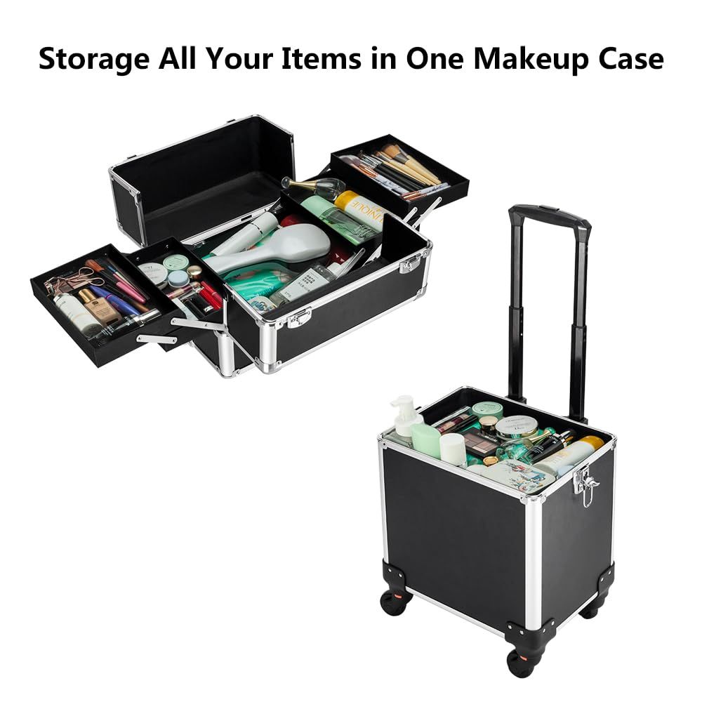 Aluminum 4-in-1 Rolling Makeup - Beauty & Makeup Katia Di Paola recensie en prijs