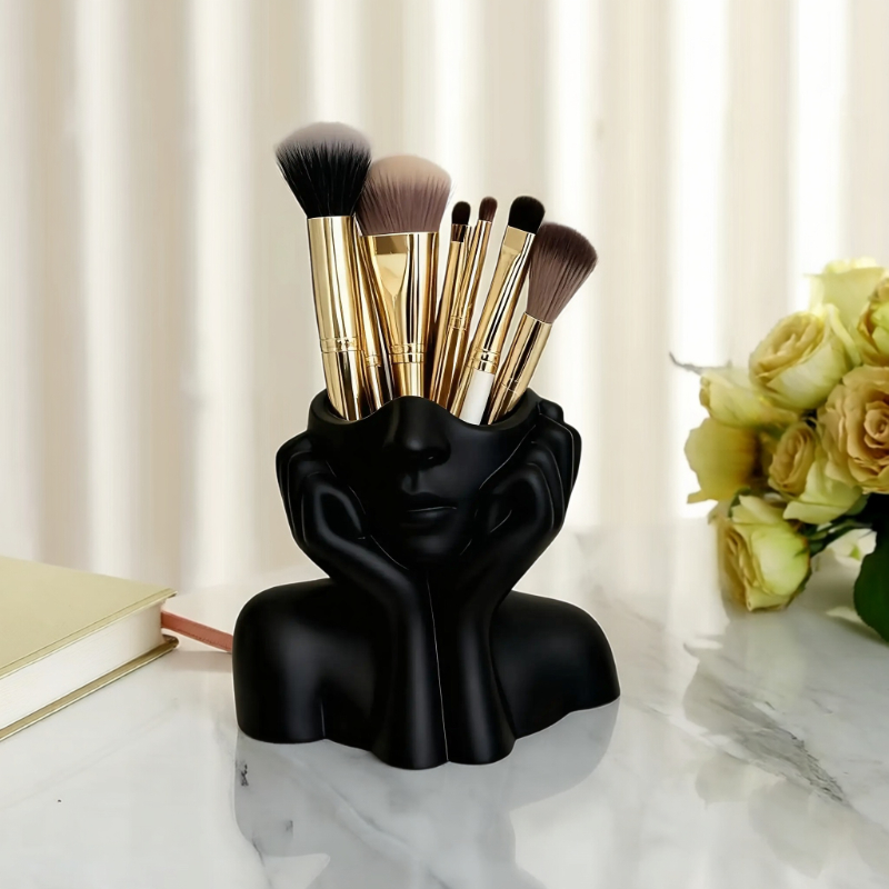 Face Shape Makeup Brush Holder - Makeup Beauty Ro recensie en prijs