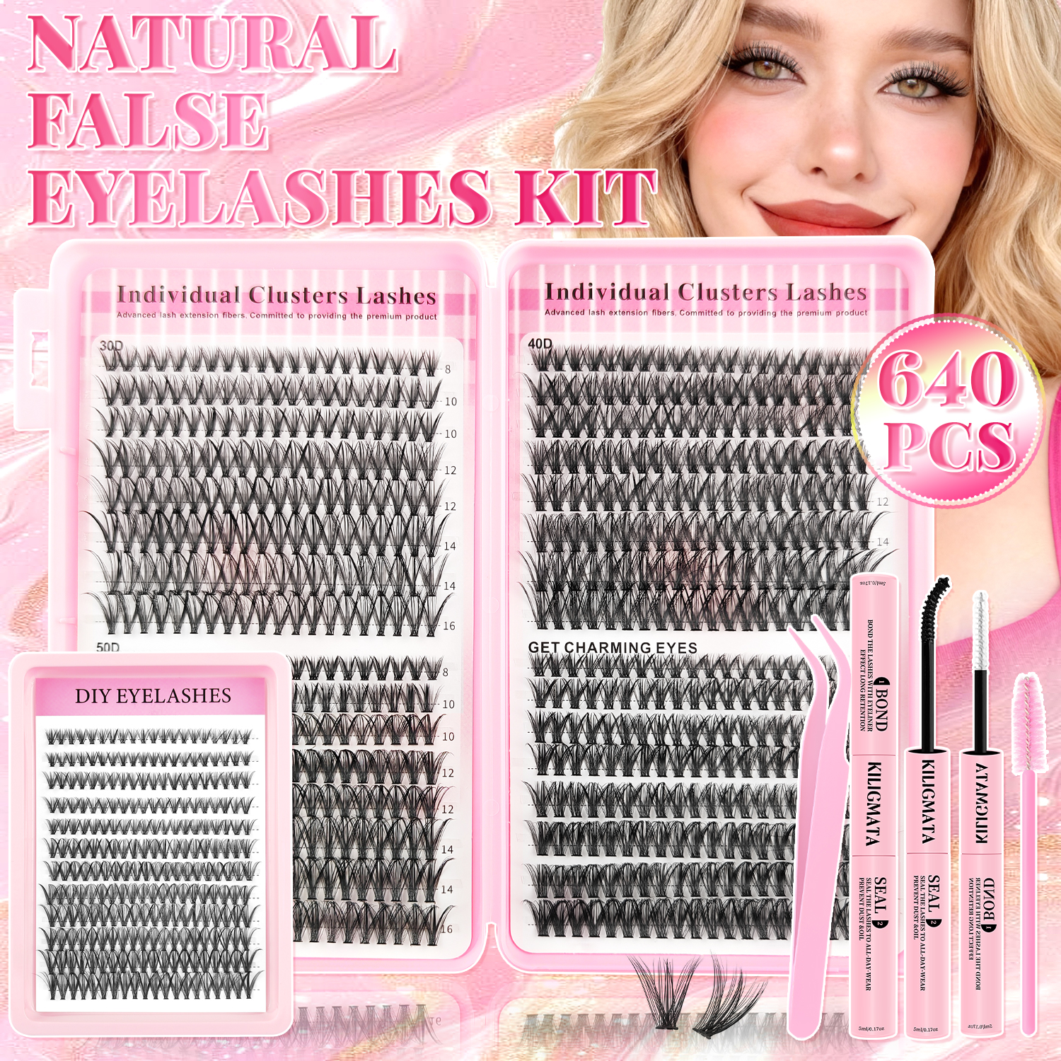 False Eyelash High Capacity Ey - Beauty Book Makeup Kit recensie en prijs