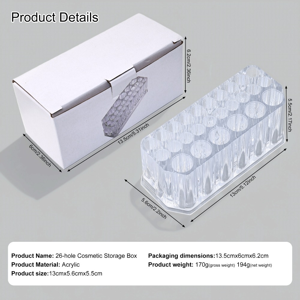 26 Holes Acrylic Nail Brushes  - Beauty Makeup Brands recensie en prijs