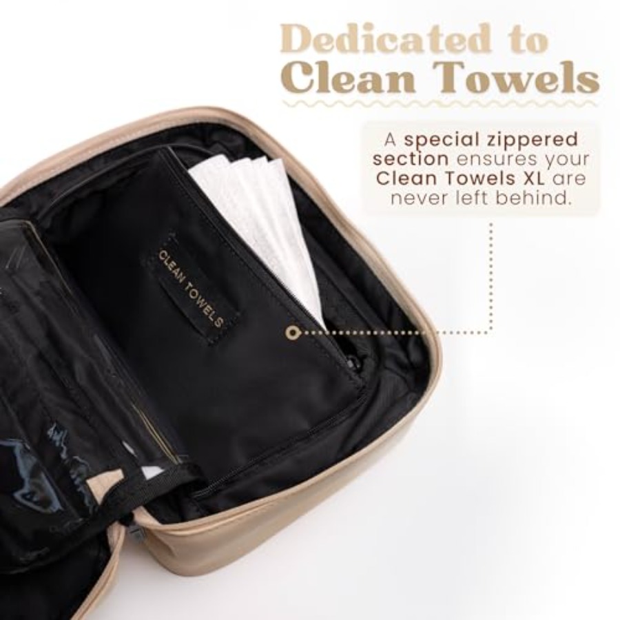 Clean Towels XL Dedicated Trav - Beauty & Makeup Katia Di Paola recensie en prijs