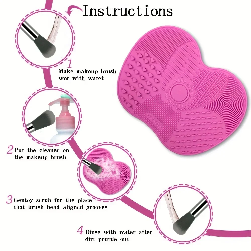 1Pc Silicone Apple-Shaped Make - Beauty Makeup Brands recensie en prijs