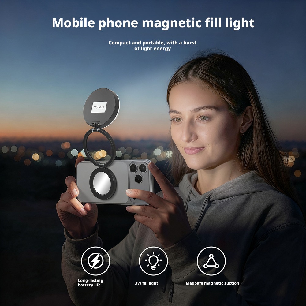 Magnetic Mobile Phone Fill Lig - Beauty No Makeup recensie en prijs